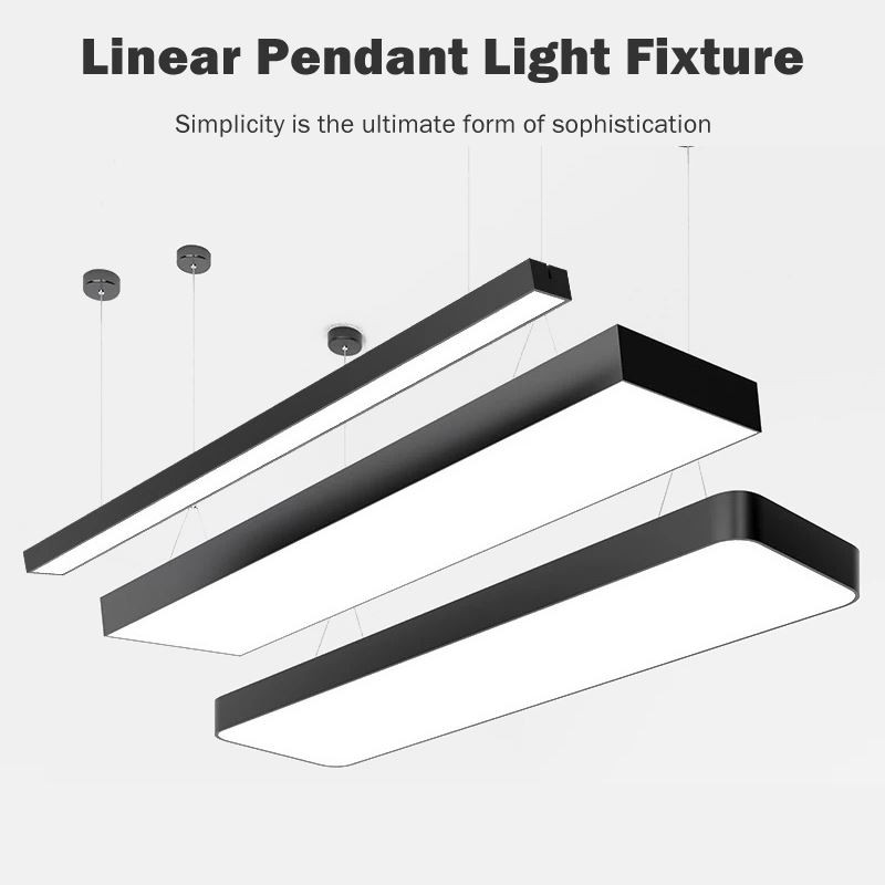 commerciële lineaire hanglampen